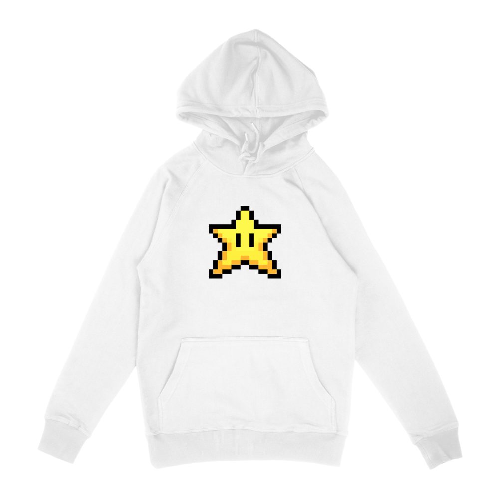 8-BIT STAR FULL POWER HOODIE
