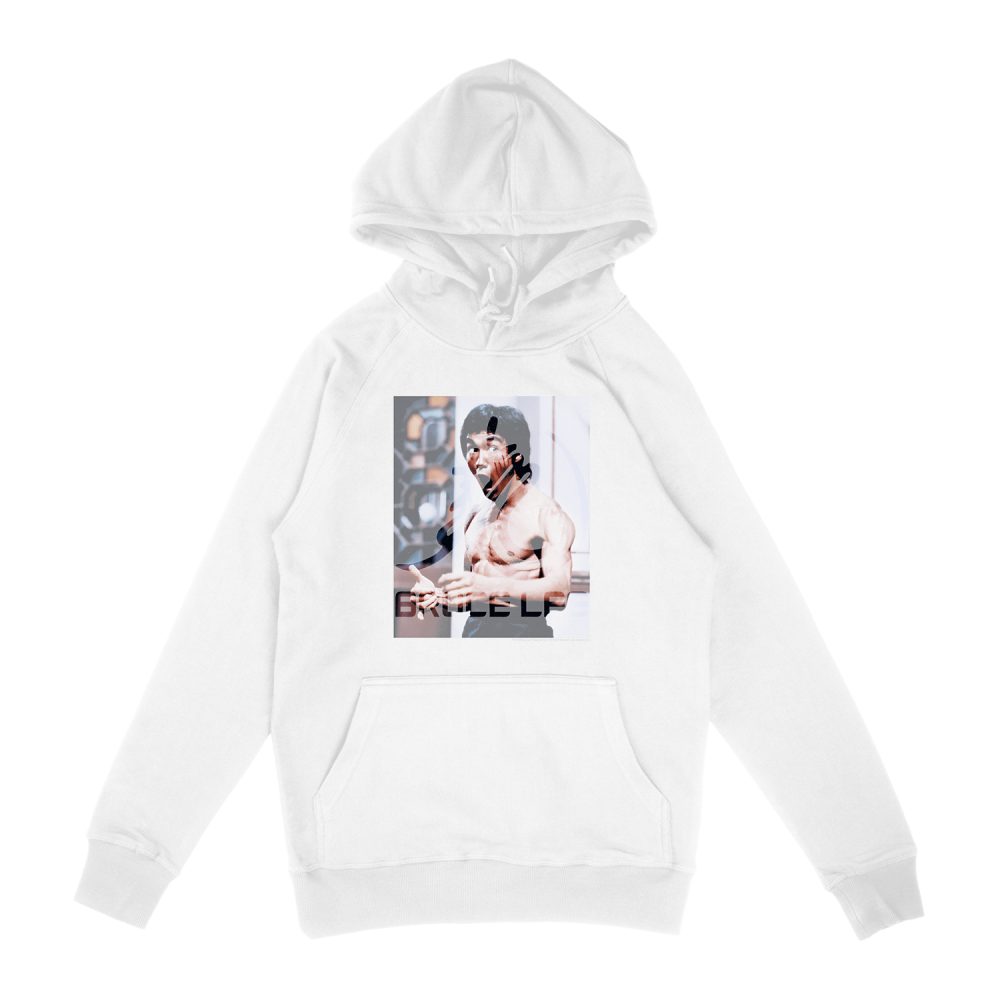 BRUCE LEE REVVING UP HOODIE