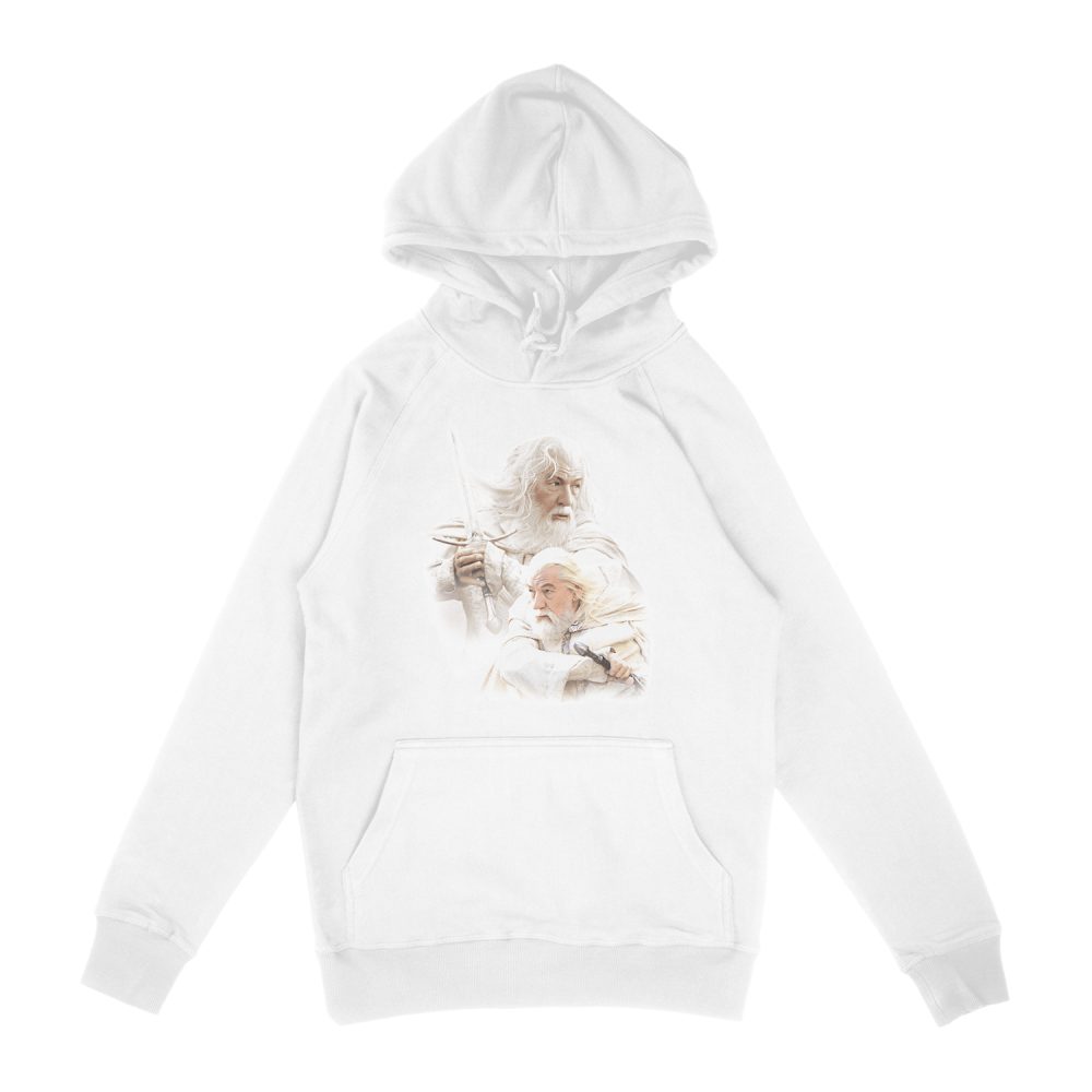LORD OF THE RINGS GANDALF THE WHITE HOODIE