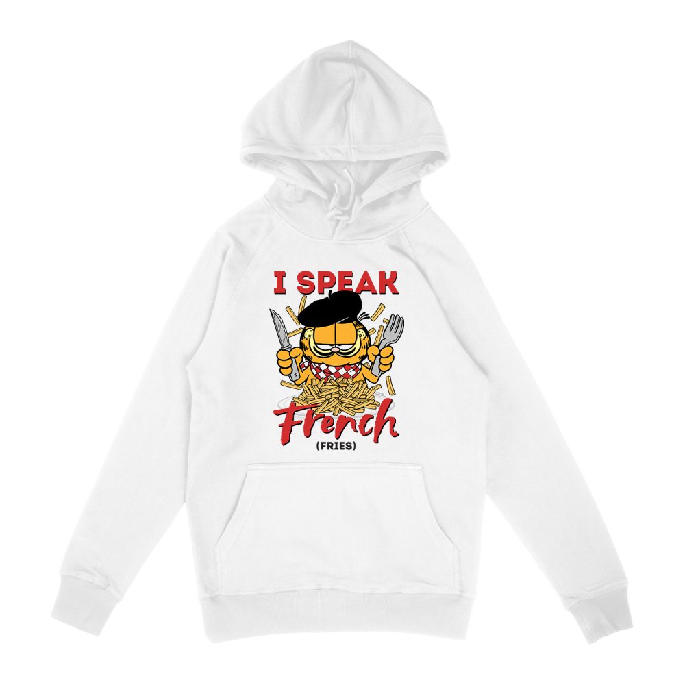 GARFIELD SPEAKING LOVE HOODIE