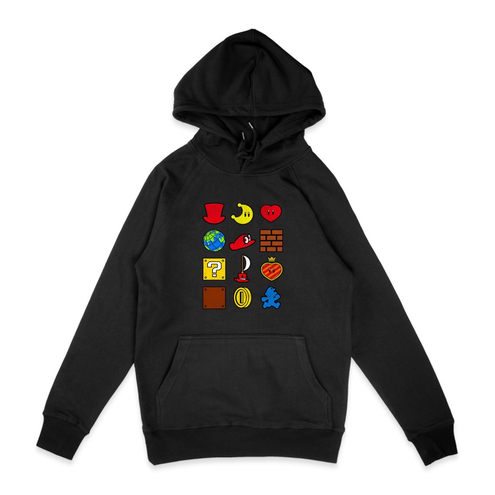 SUPER MARIO ITEM HOODIE