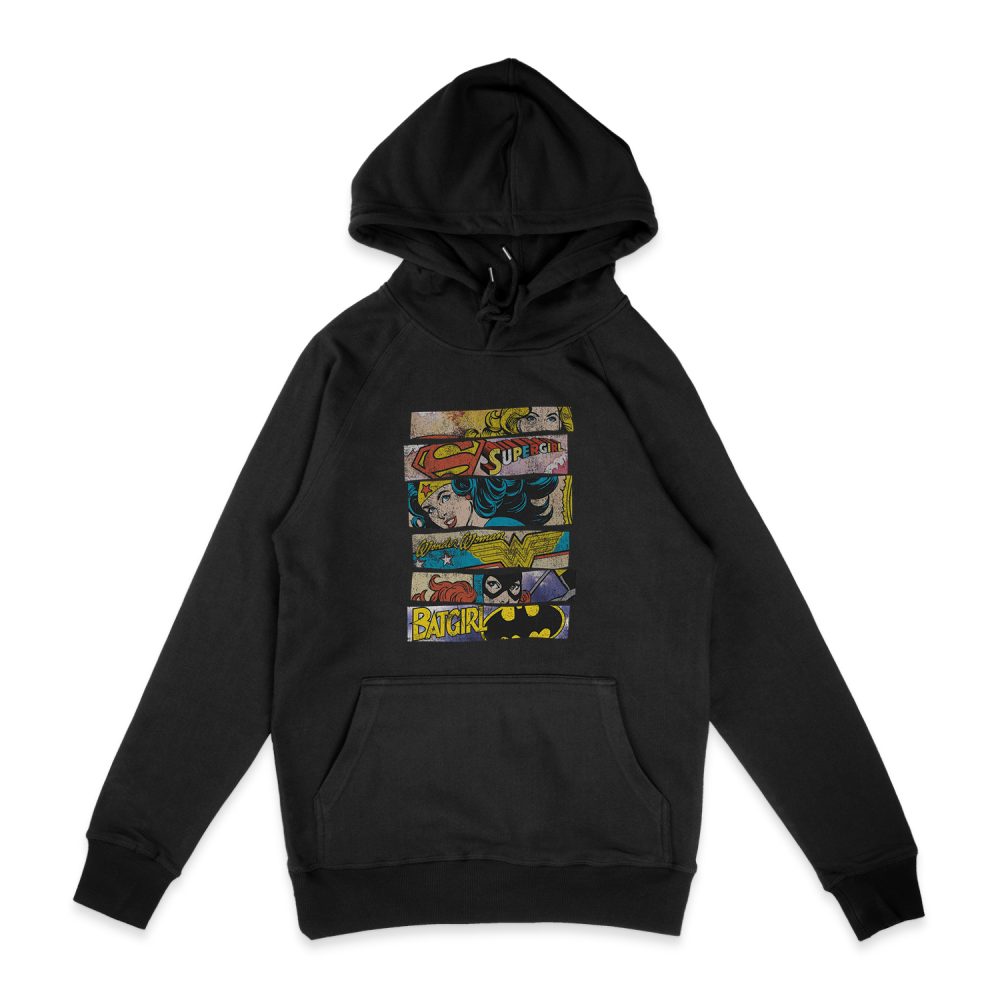 DC COMICS THREE OF A KIND HOODIE