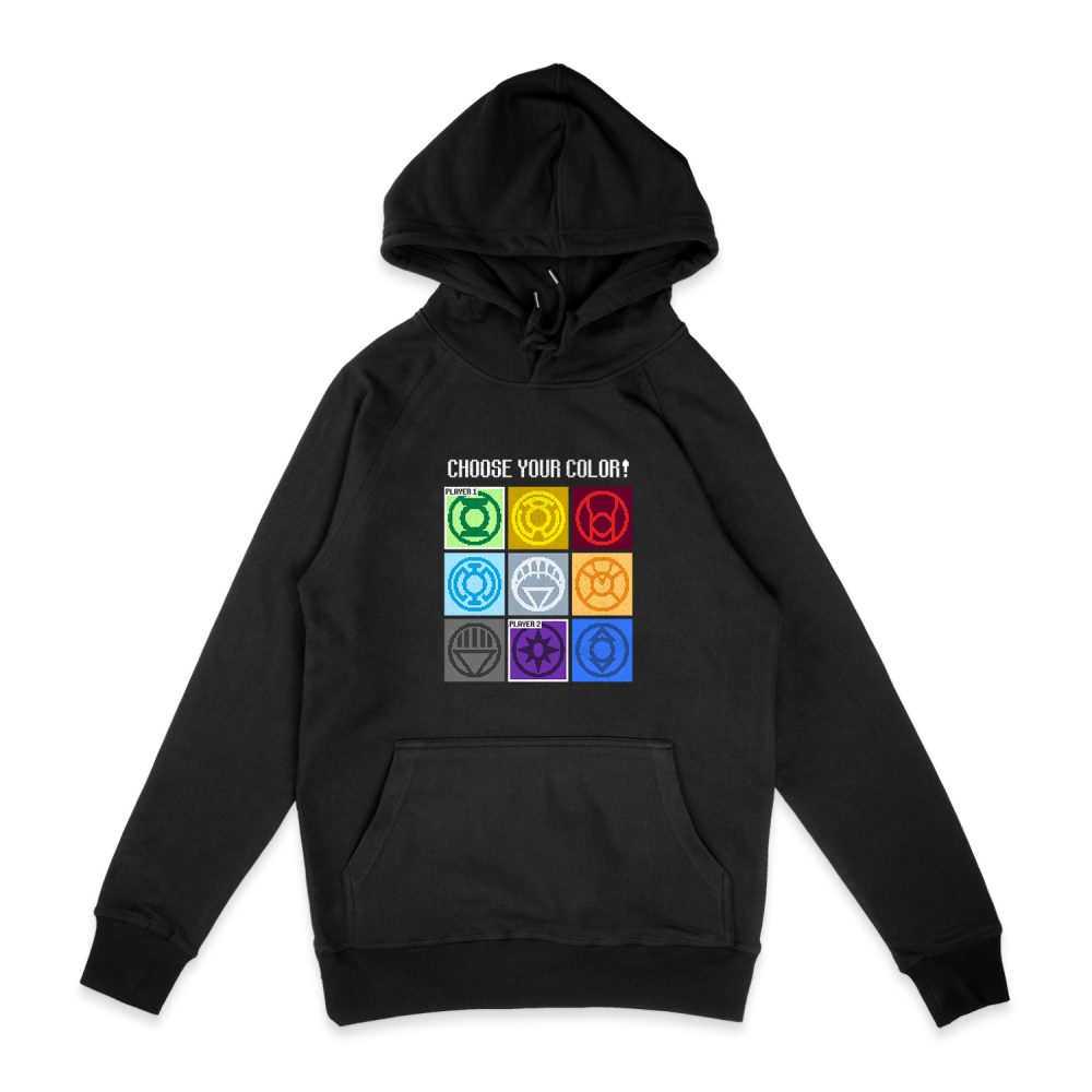 DC COMICS CHOOSE YOUR COLOR HOODIE