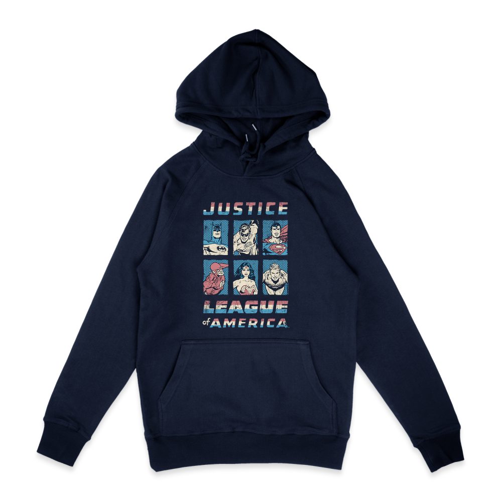 JUSTICE LEAGUE AMERICAN LEAGUE HOODIE