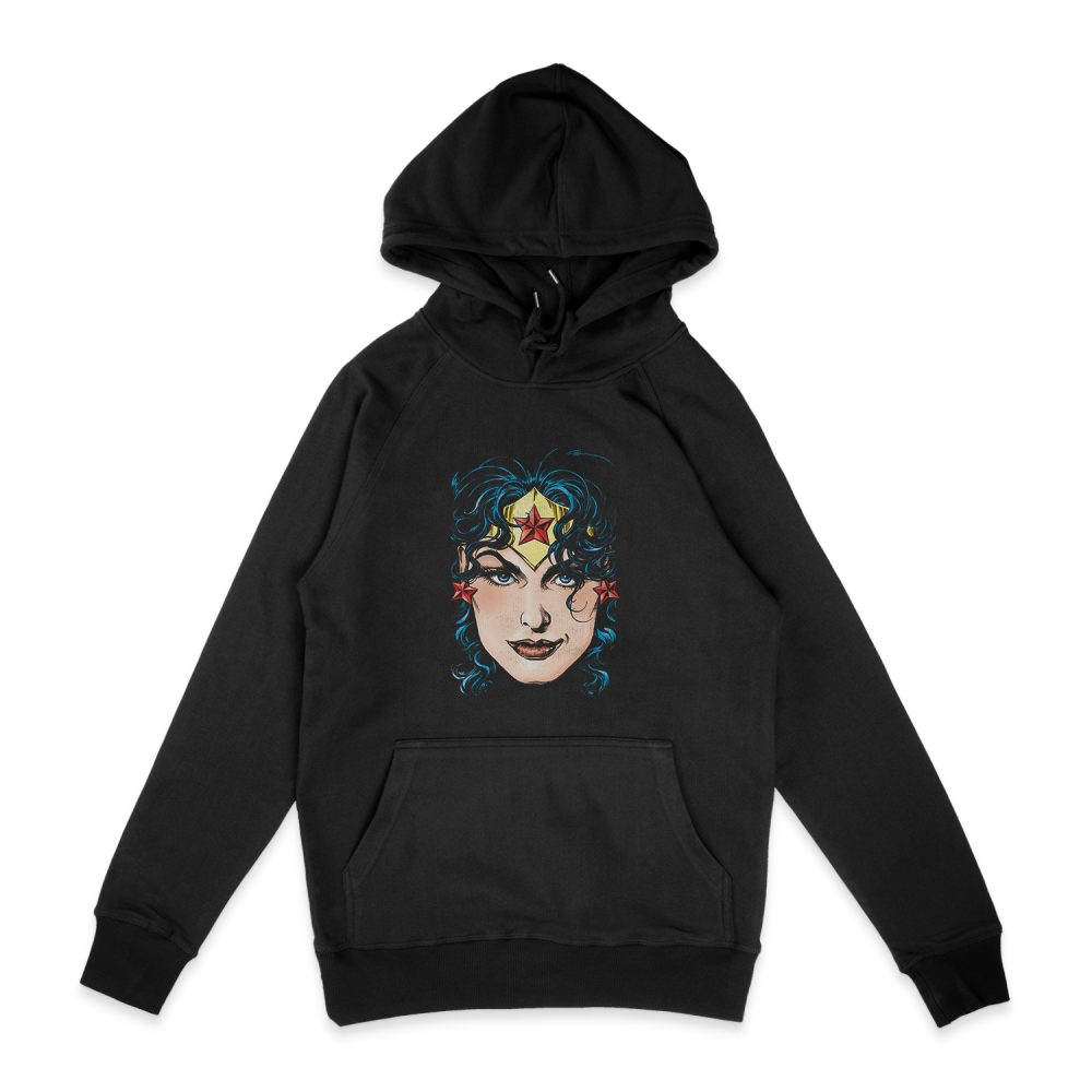 WONDER WOMAN HEAD HOODIE