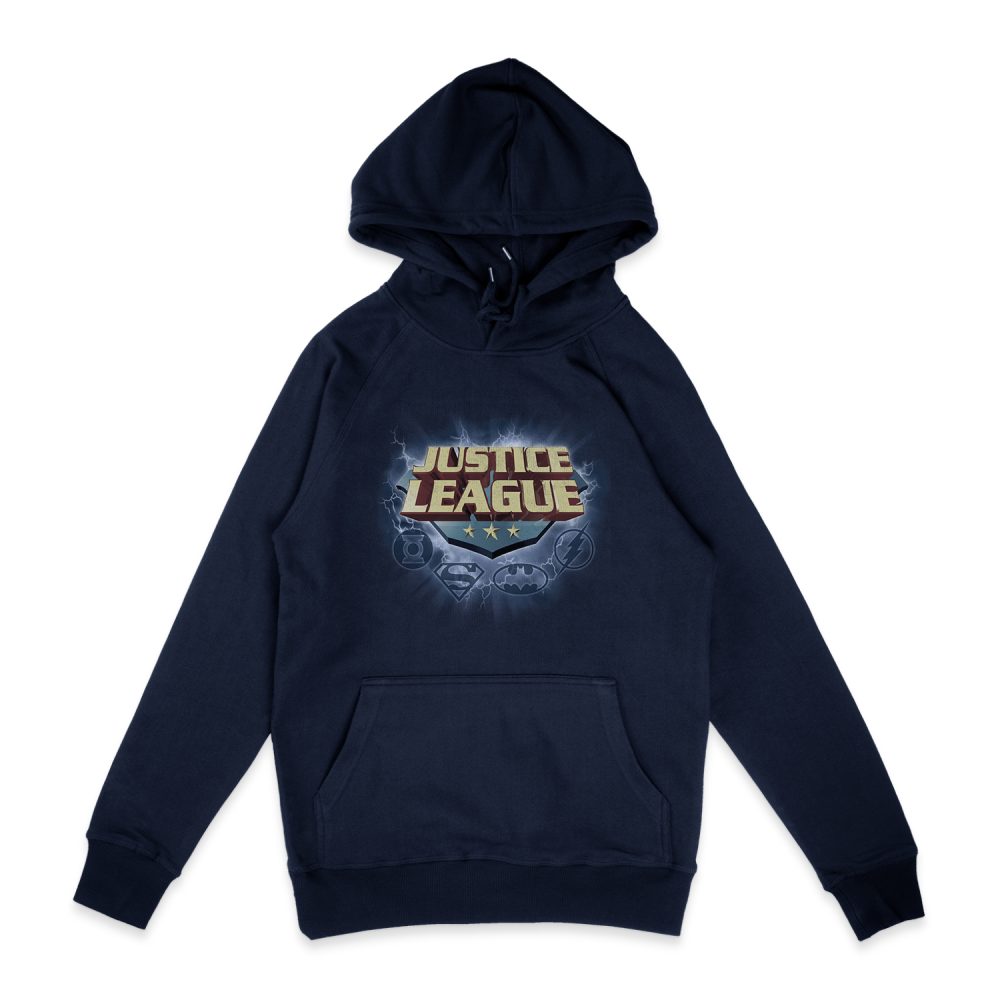 JUSTICE LEAGUE STORM LOGO  HOODIE