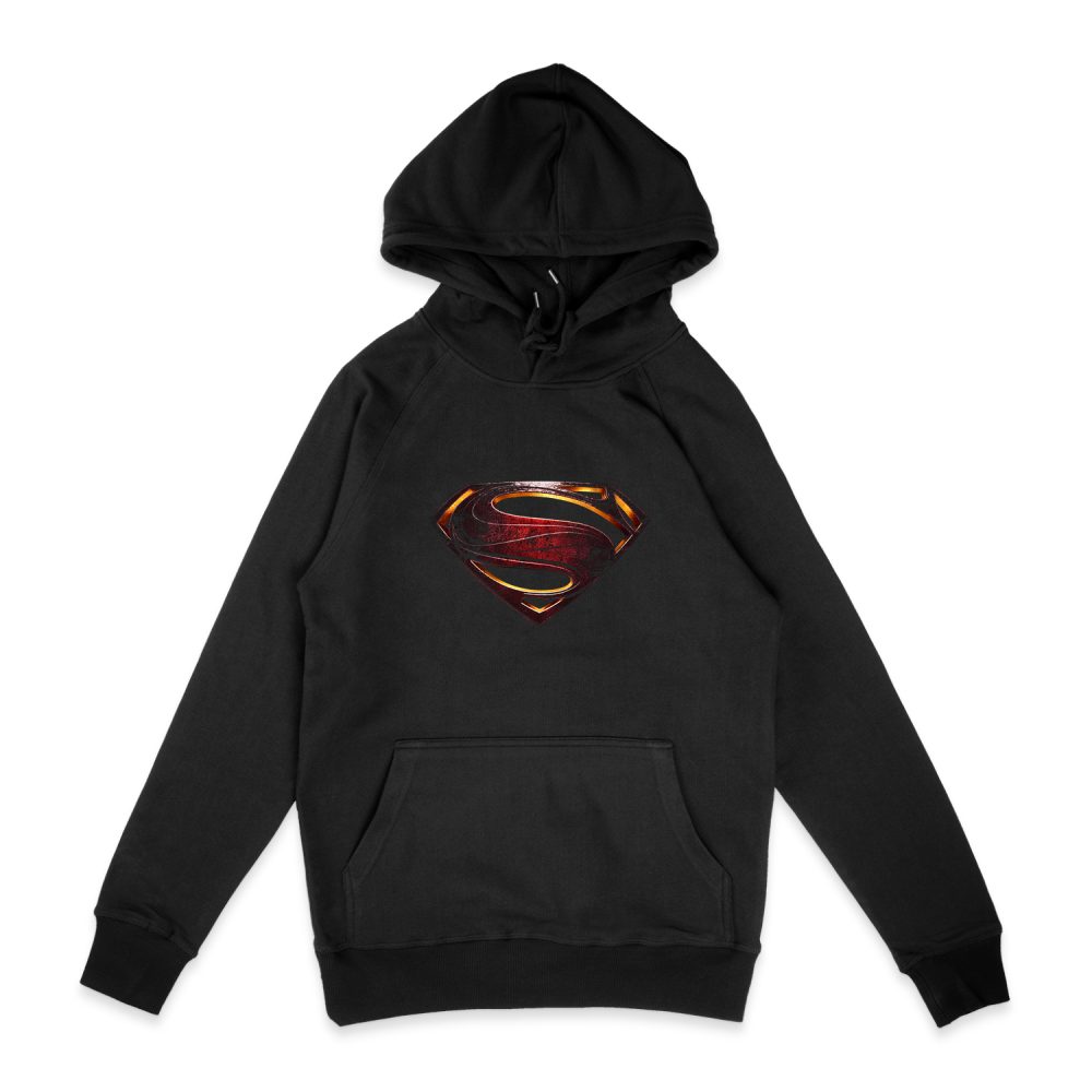 JUSTICE LEAGUE SUPERMAN LOGO HOODIE