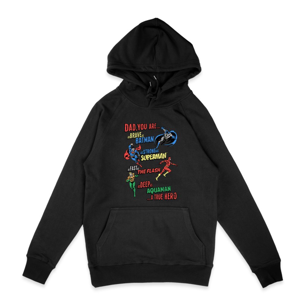 JUSTICE LEAGUE DAD HERO HOODIE