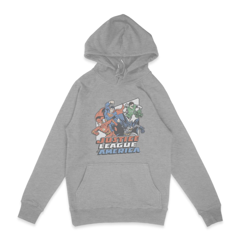 JUSTICE LEAGUE FOUR AGAINST CRIME HOODIE