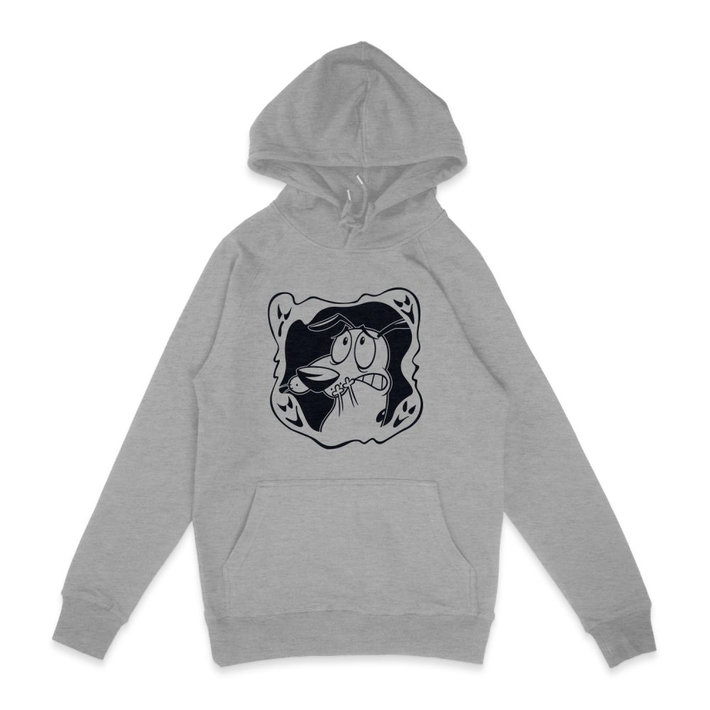 COURAGE THE COWARDLY DOG HOODIE