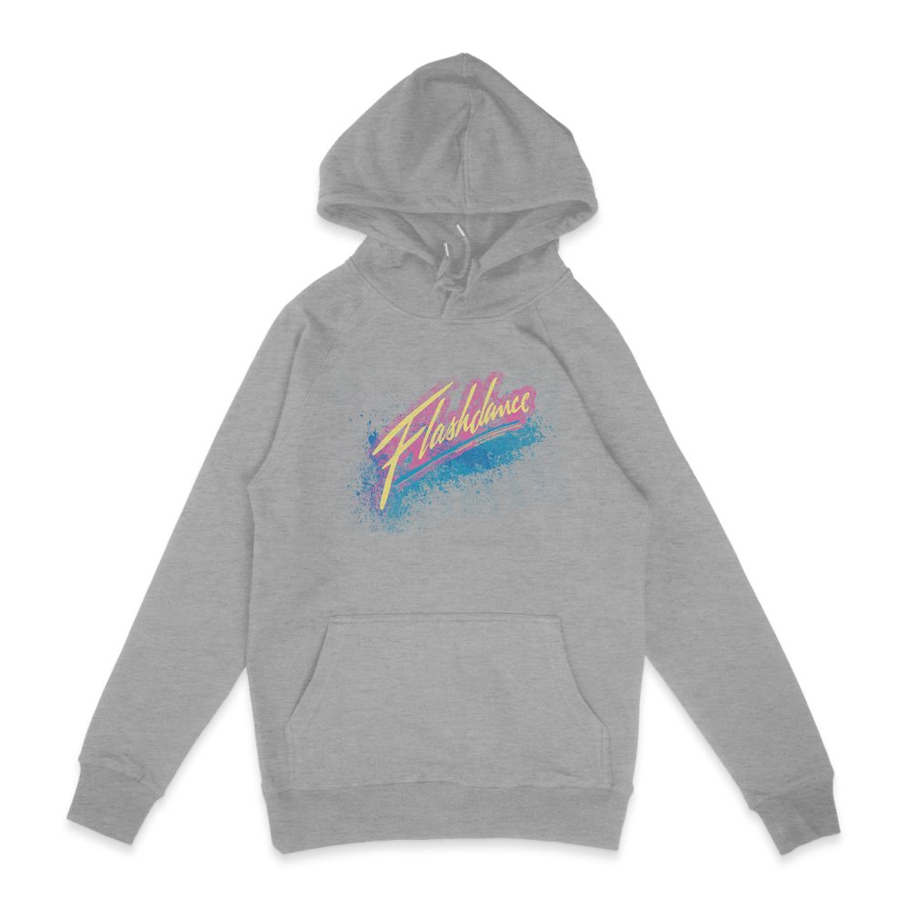 FLASHDANCE SPRAY LOGO HOODIE