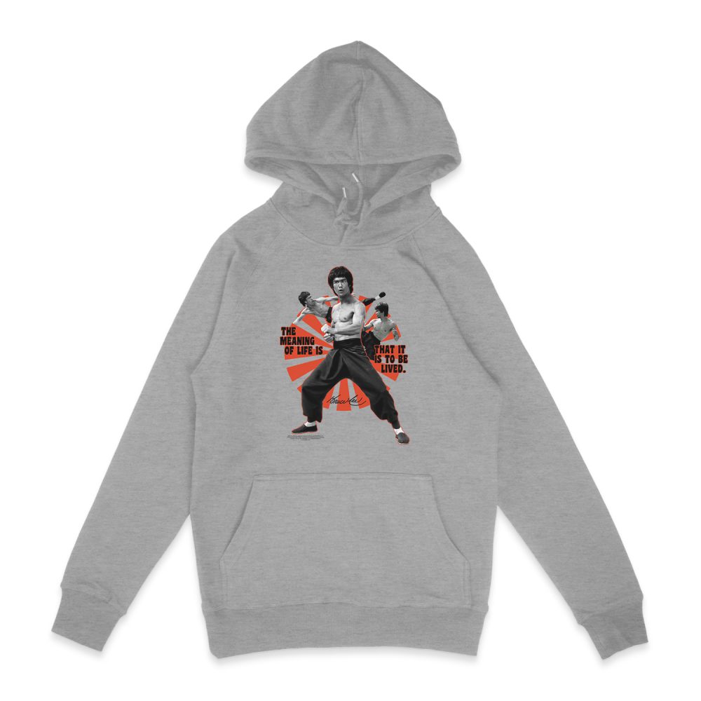 BRUCE LEE MEANING OF LIFE HOODIE