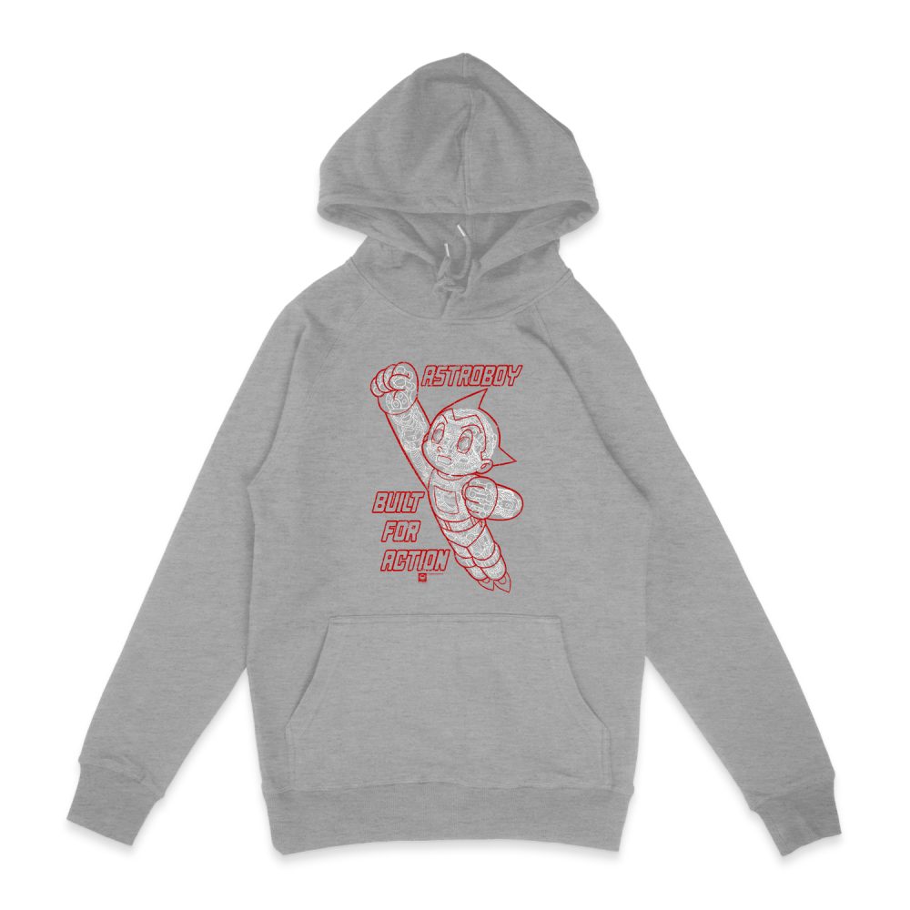 ASTRO BOY BUILT FOR ACTION  HOODIE