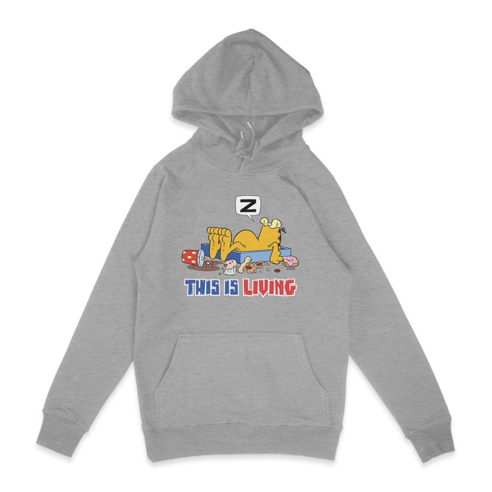 GARFIELD THIS IS LIVING HOODIE