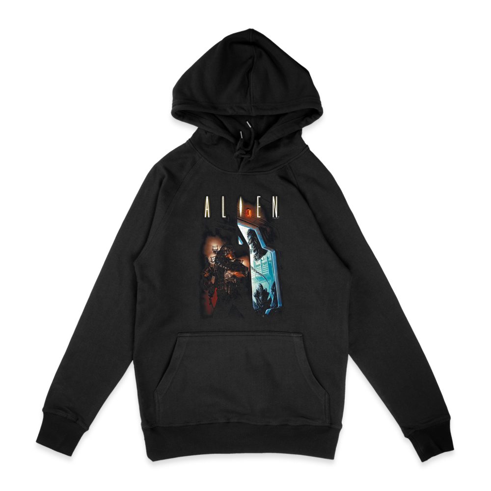 ALIEN AROUND THE CORNER HOODIE