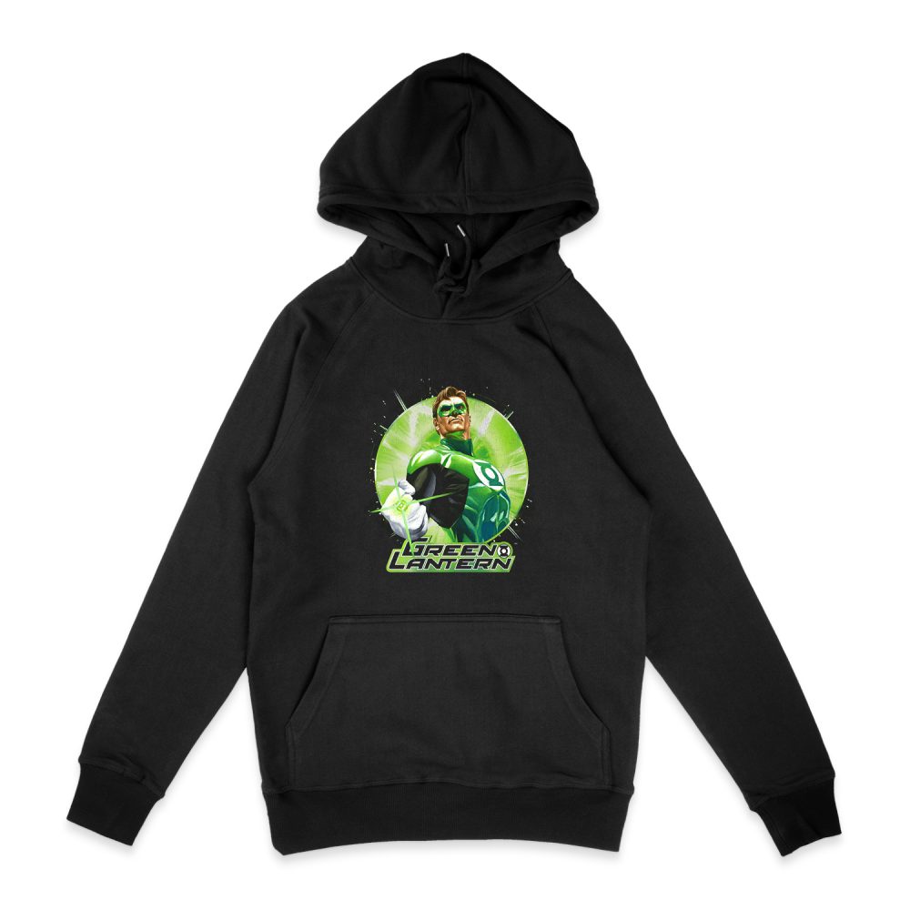 GREEN STATIC HOODIE