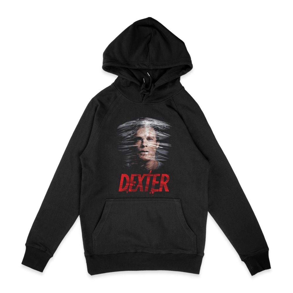 DEXTER PLASTIC WRAP HOODIE