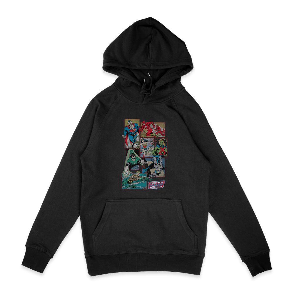 DC COMICS JUSTICE LEAGUE BOXES HOODIE