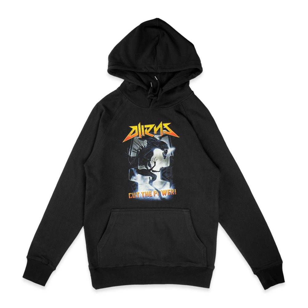 ALIEN CUT THE POWER HOODIE