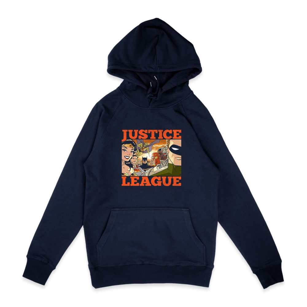 JUSTICE LEAGUE NEW DAWN GROUP HOODIE