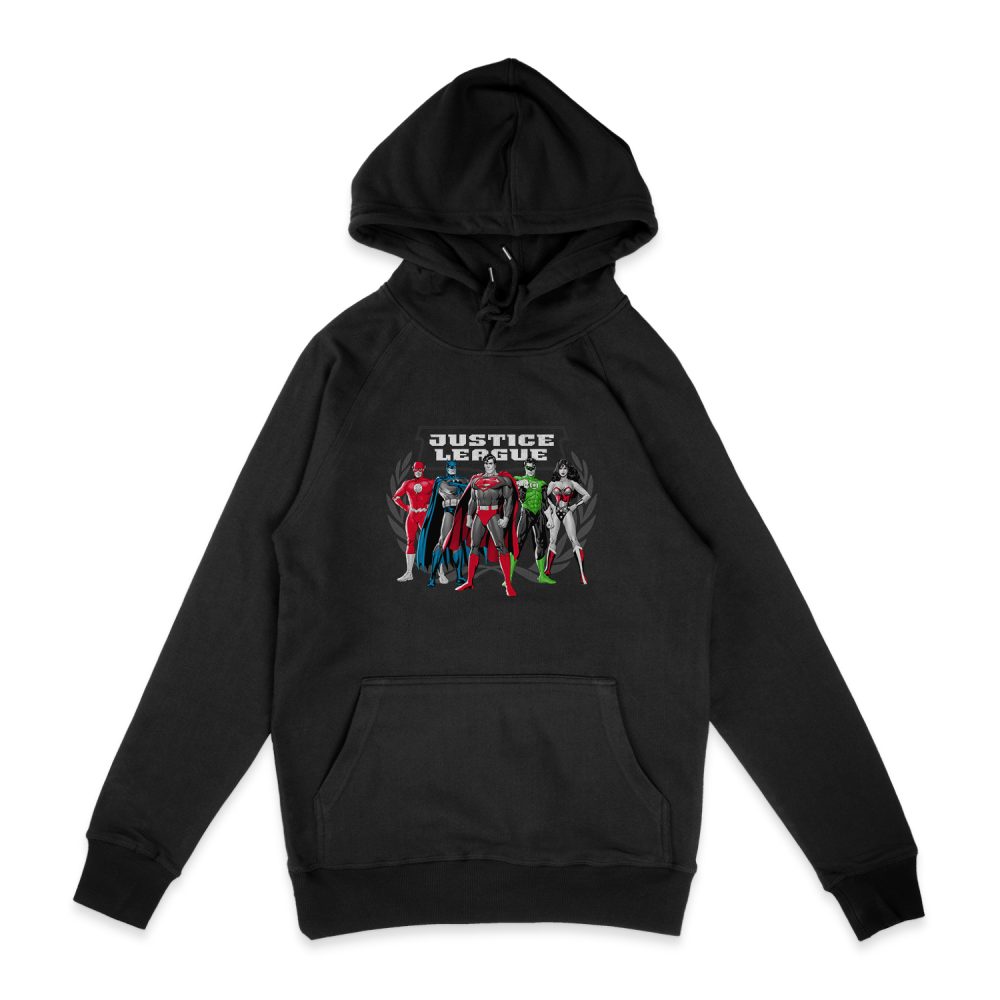 JUSTICE LEAGUE THE BIG FIVE HOODIE