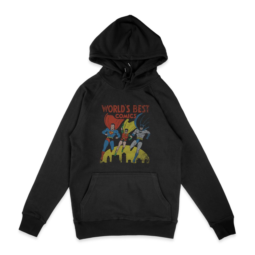 JUSTICE LEAGUE WORLDS BEST HOODIE