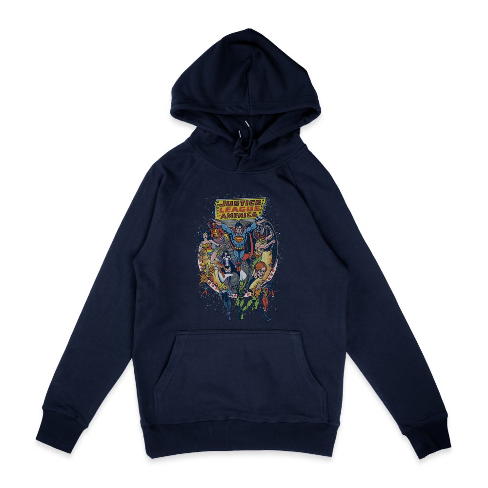 JUSTICE LEAGUE STAR GROUP HOODIE