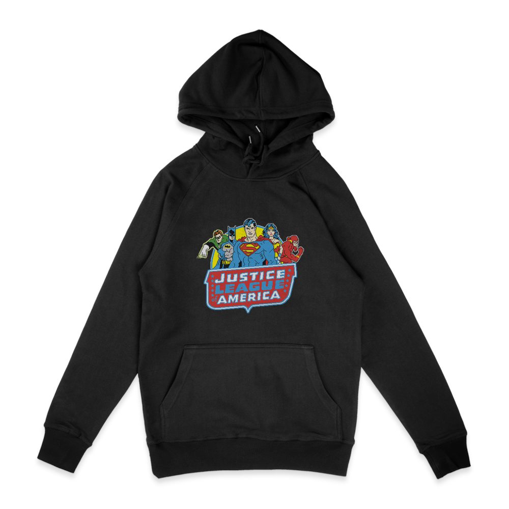 DC COMICS 8 BIT LEAGUE HOODIE