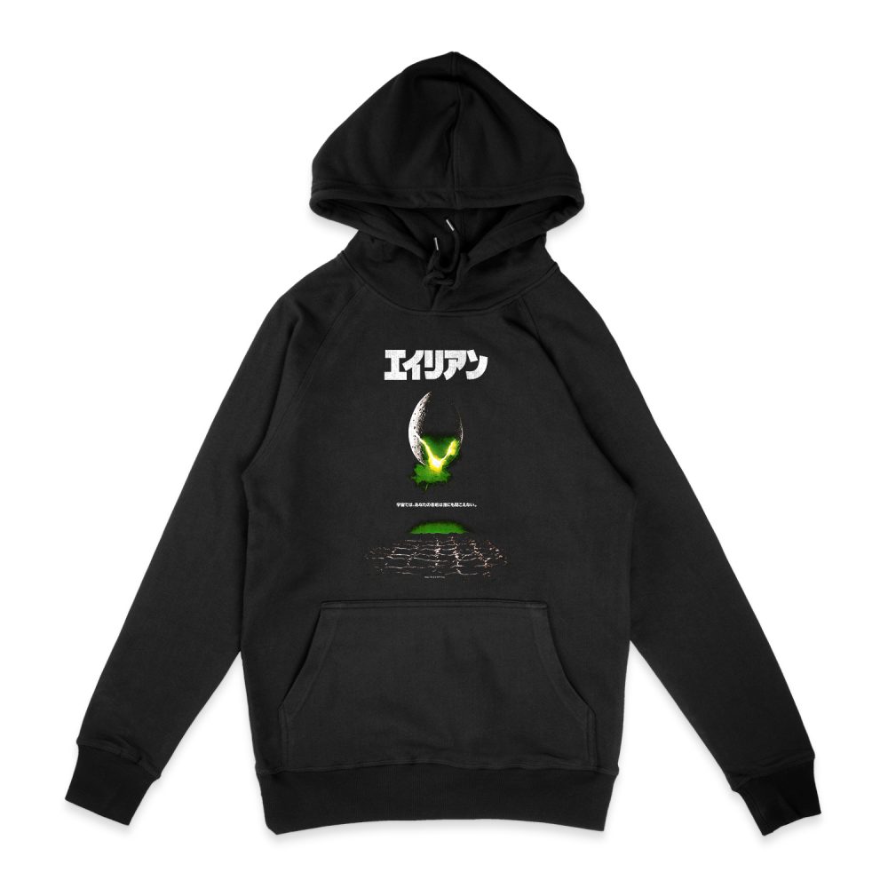 ALIEN KANJI POSTER HOODIE