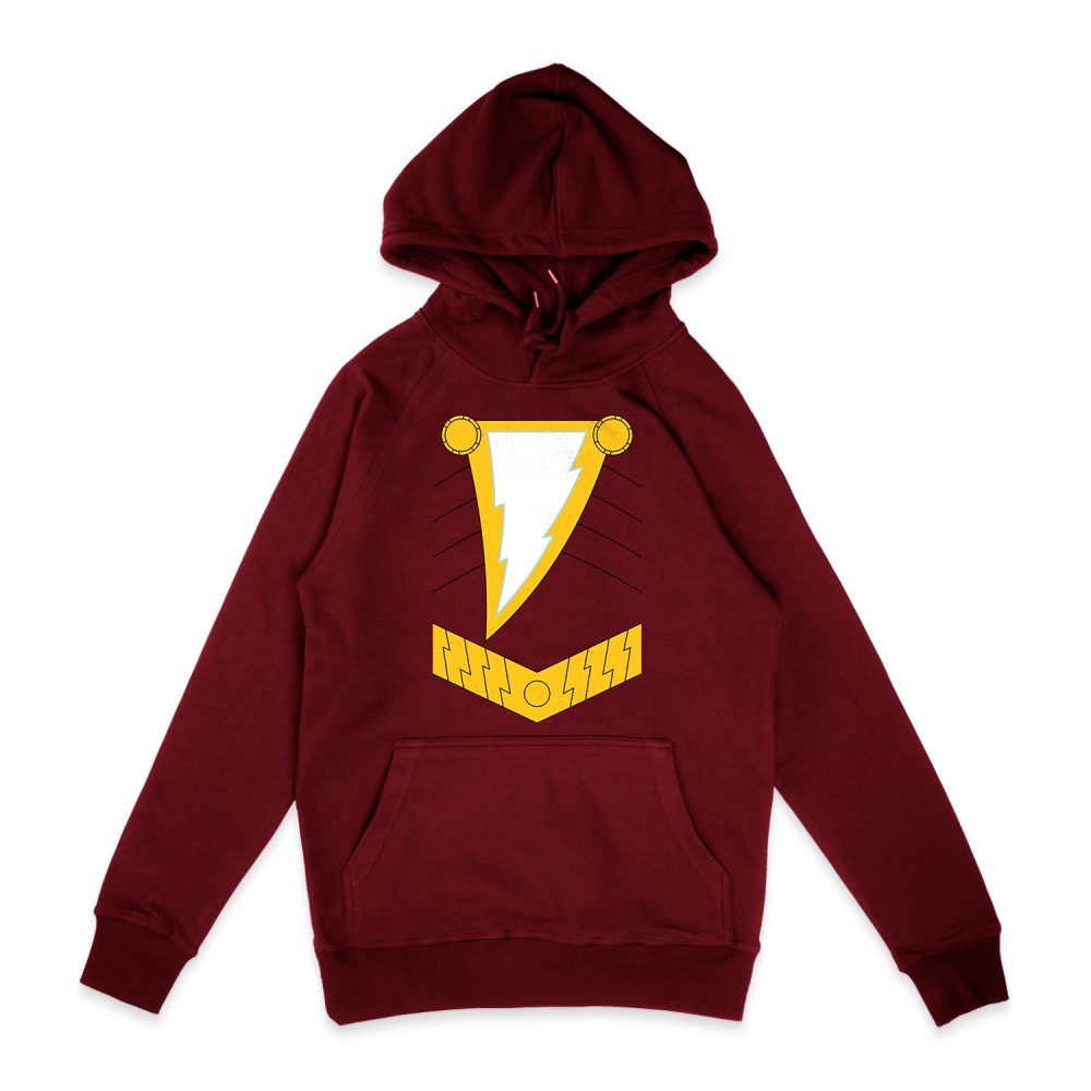 SHAZAM SUITS LOGO HOODIE