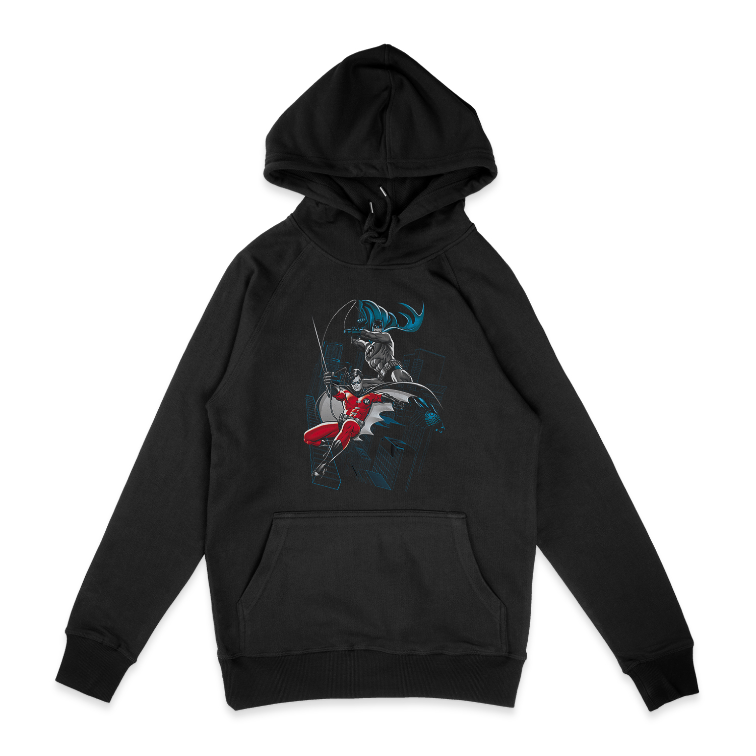 BATMAN BLACK AND WHITE HOODIE