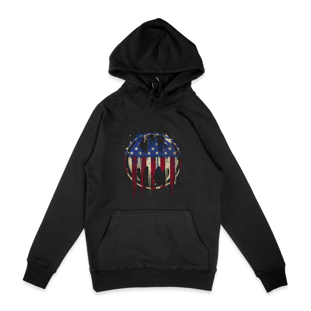 BATMAN BLEEDING SIGNAL HOODIE