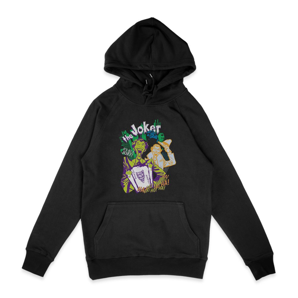 BATMAN ITS ALL A JOKE HOODIE