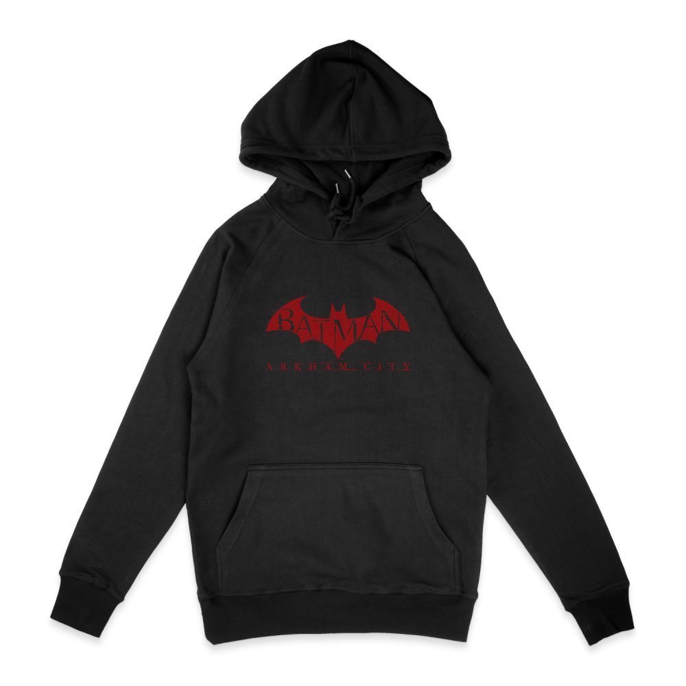 BATMAN - ARKHAM RED BAT HOODIE