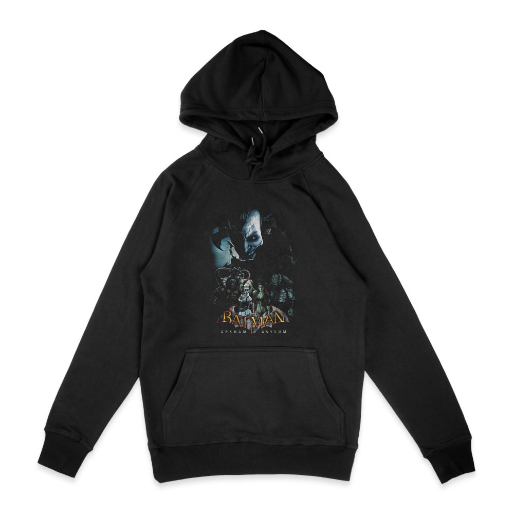BATMAN - ARKHAM FIVE AGAINST ONE HOODIE