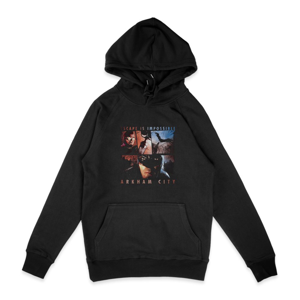 BATMAN - ARKHAM ESCAPE IS IMPOSSIBLE HOODIE