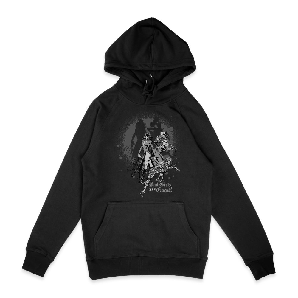 DC COMICS BAD GIRLS ARE GOOD HOODIE