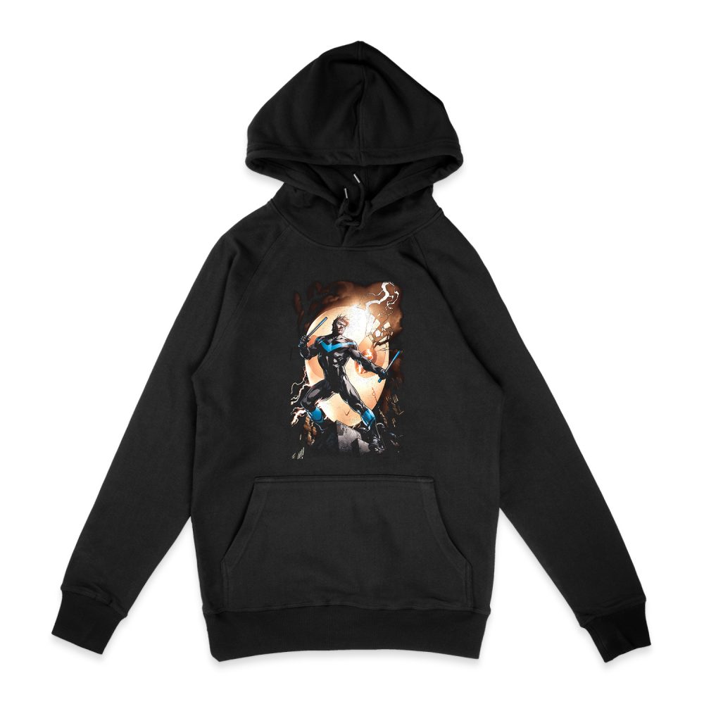 BATMAN NIGHTWING AGAINST OWLS HOODIE