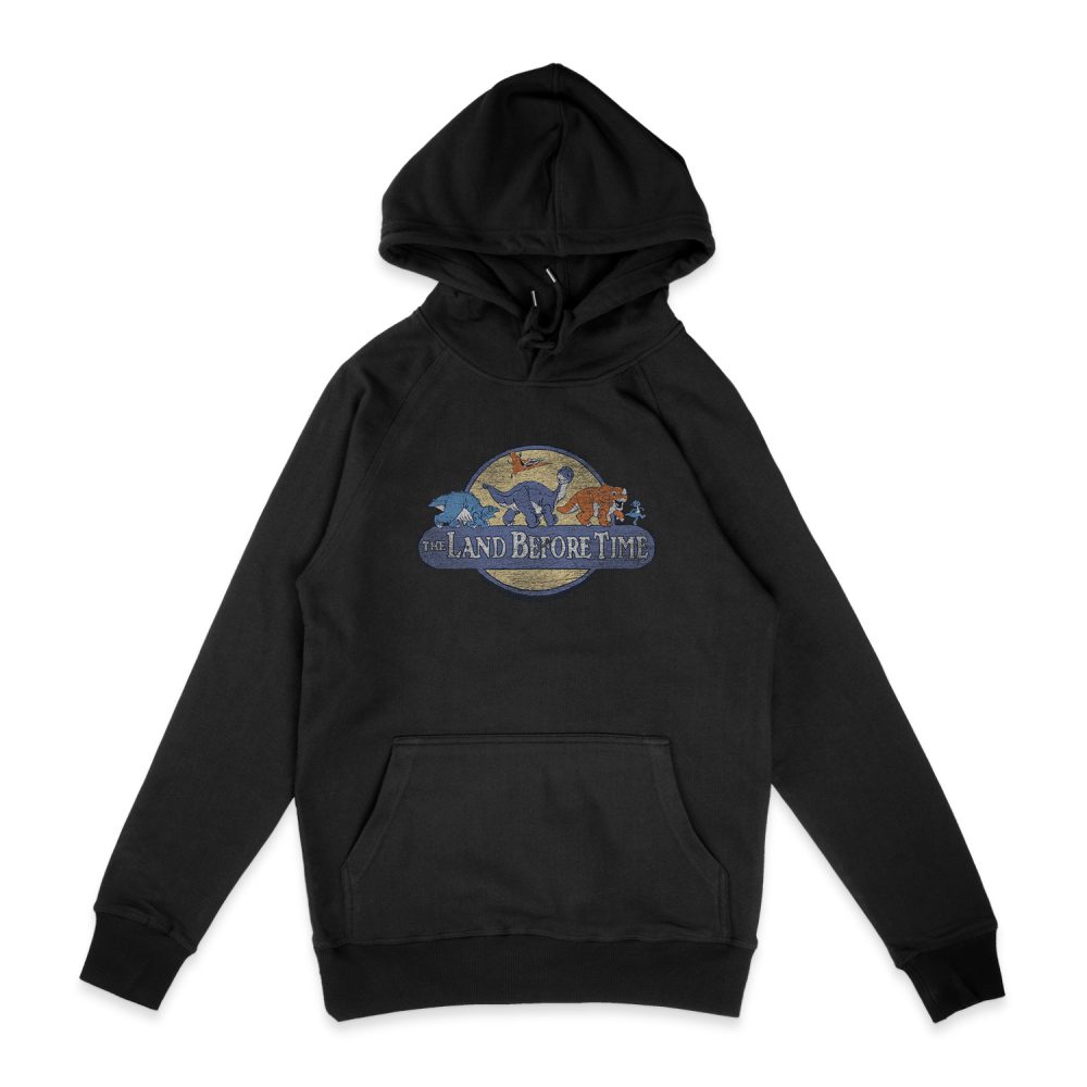 LAND BEFORE TIME RETRO LOGO HOODIE