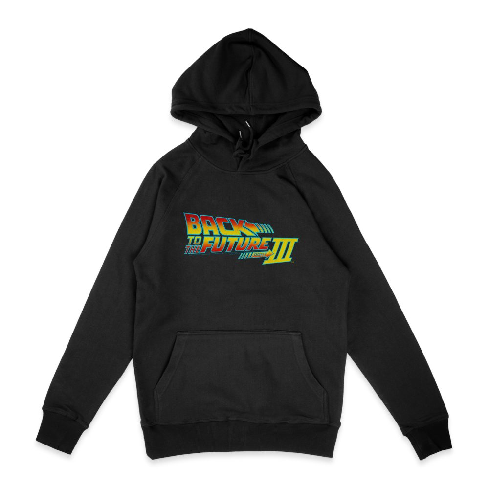 BACK TO THE FUTURE III LOGO HOODIE