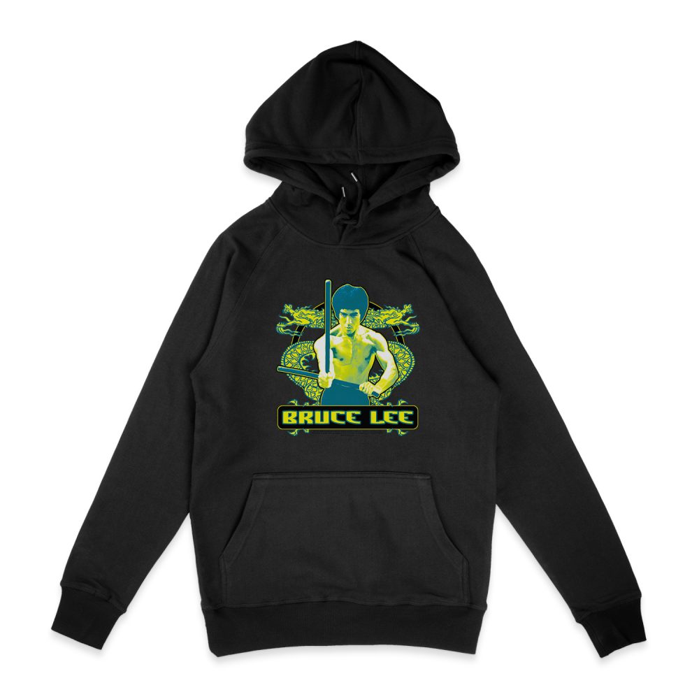 BRUCE LEE DOUBLE DRAGONS HOODIE