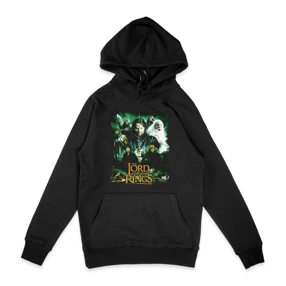 LORD OF THE RINGS HERO GROUP HOODIE