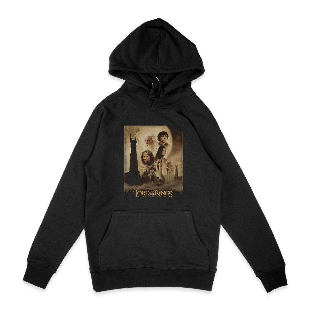 LORD OF THE RINGS TT POSTER HOODIE