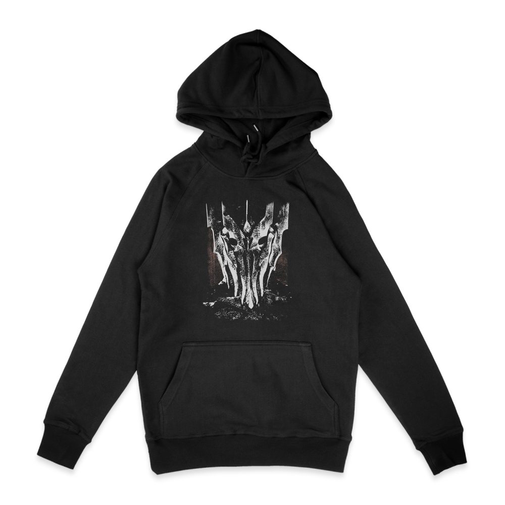 LORD OF THE RINGS BIG SAURON HEAD HOODIE