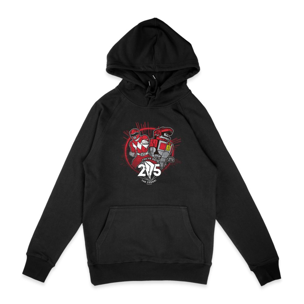 POWER RANGERS RED 25 HOODIE