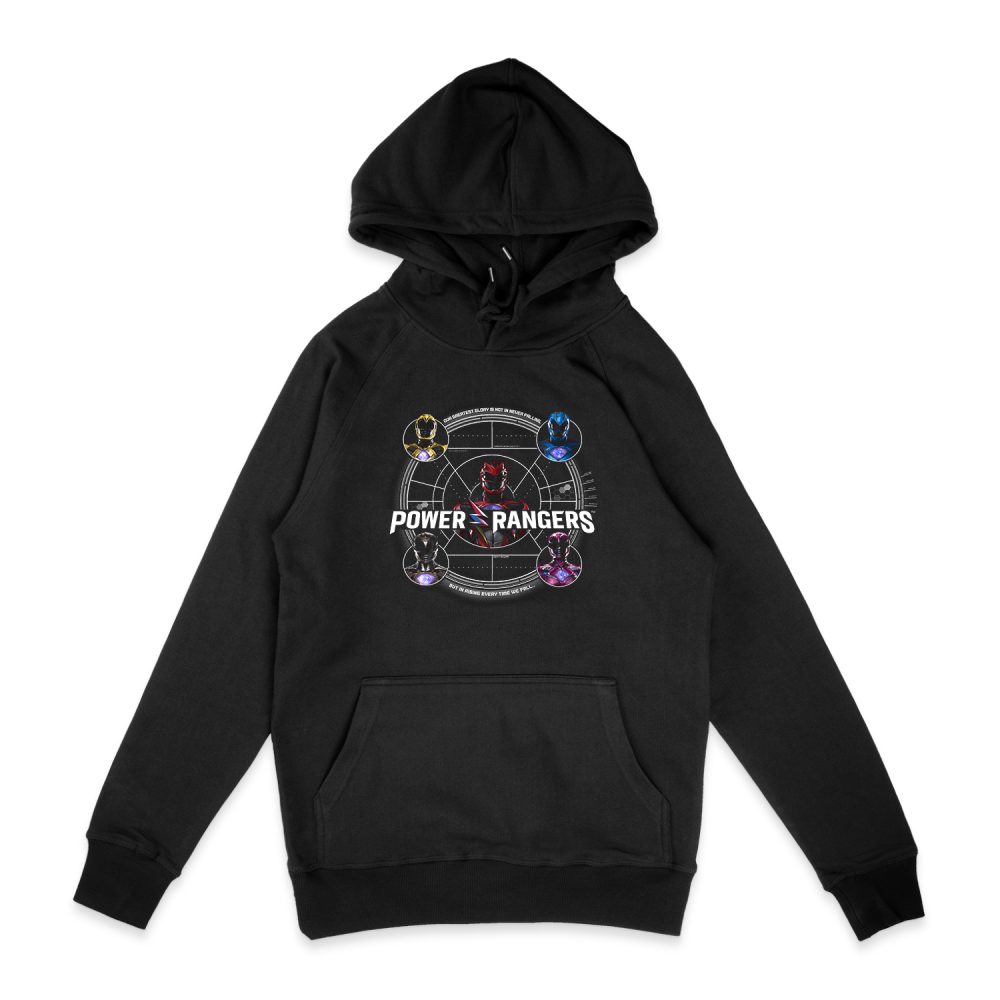 POWER RANGERS GREATEST GLORY HOODIE