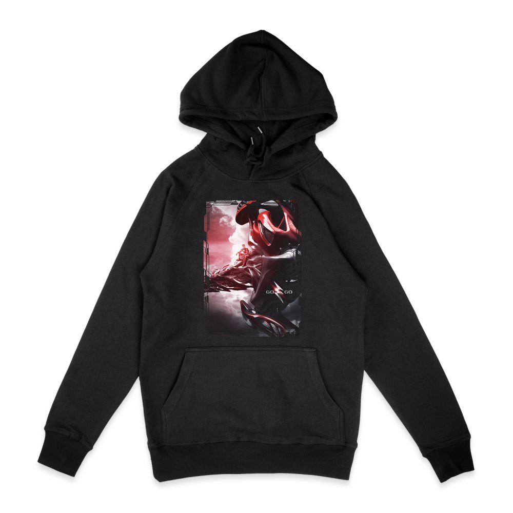 POWER RANGERS RED ZORD POSTER HOODIE