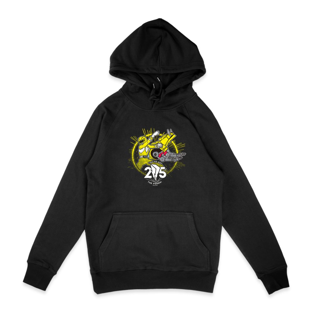 POWER RANGERS YELLOW 25 HOODIE