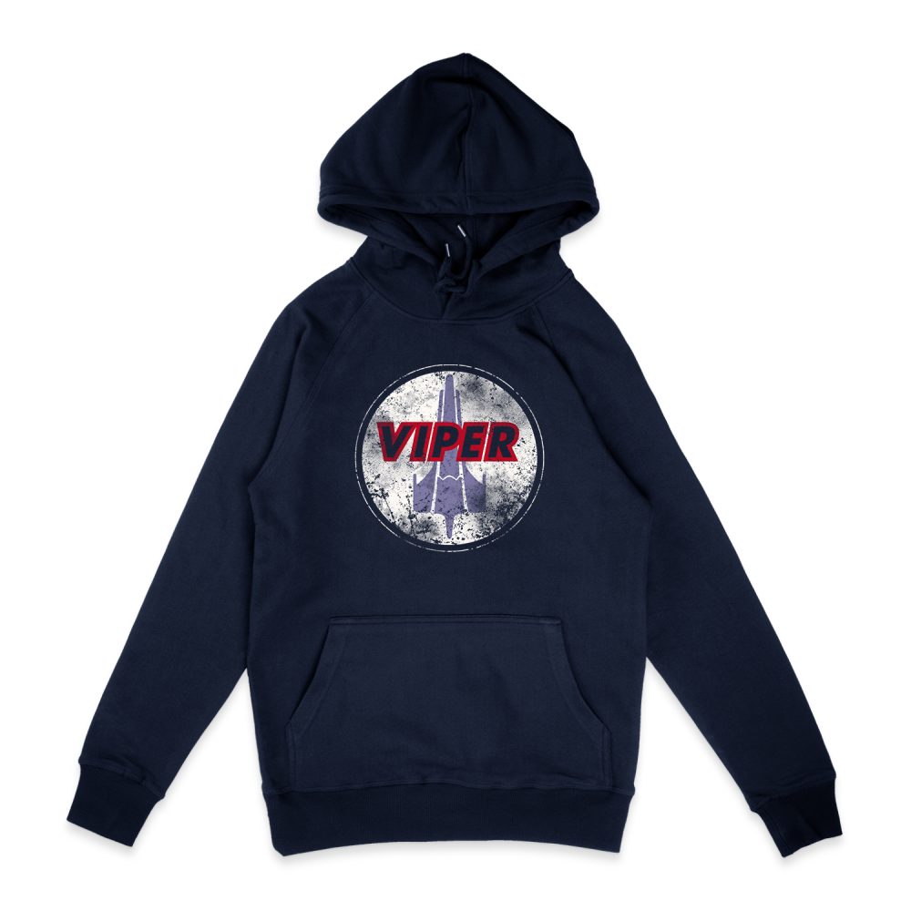 BATTLESTAR GALACTICA WAR TORN VIPER HOODIE