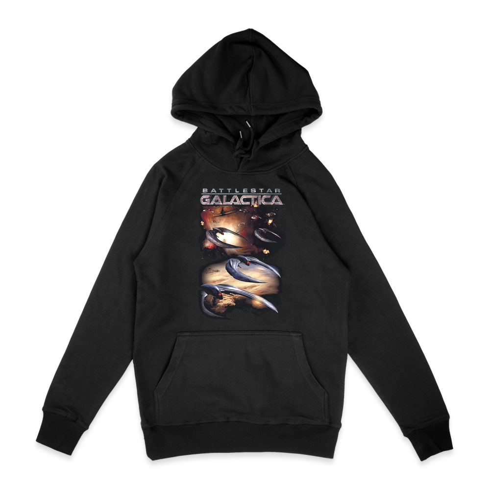 BATTLESTAR GALACTICA WHEN CYLONS ATTACK HOODIE